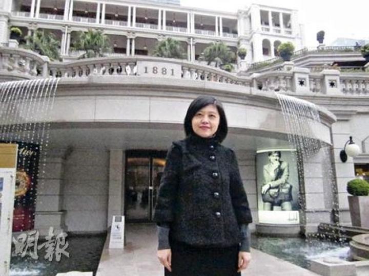 長實地產投資董事黃思行表示,集團希望藉「1881」古蹟商場,帶動香港的古蹟遊產業。(林可為攝) 長實地產投資董事黃思行表示,集團希望藉「1881」古蹟商場,帶動香港的古蹟遊產業。(林可為攝)