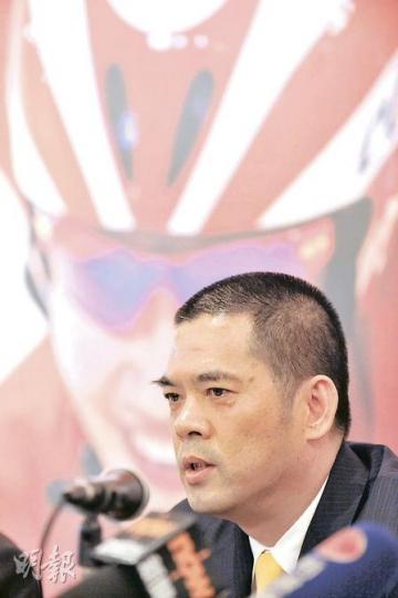 361度總裁丁伍號表示,由於公司具有議價能力,因此不擔心原材料上漲帶來的壓力。(葉漢華攝) 361度總裁丁伍號表示,由於公司具有議價能力,因此不擔心原材料上漲帶來的壓力。(葉漢華攝)