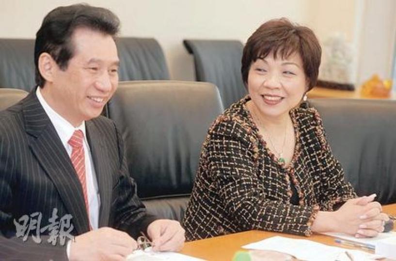 朱太(右)大事精明小事失魂,佢老公朱沃裕(左)大爆朱太不論人同車都曾經認錯。(朱永倫攝) 朱太(右)大事精明小事失魂,佢老公朱沃裕(左)大爆朱太不論人同車都曾經認錯。(朱永倫攝)
