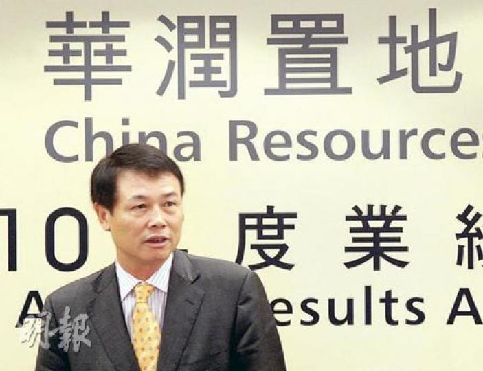 潤地主席王印表示,集團今年47個項目中,17個不侖於限購範圍,目前所見,限購城市成交下跌四至五成。(朱永倫攝) 潤地主席王印表示,集團今年47個項目中,17個不侖於限購範圍,目前所見,限購城市成交下跌四至五成。(朱永倫攝)