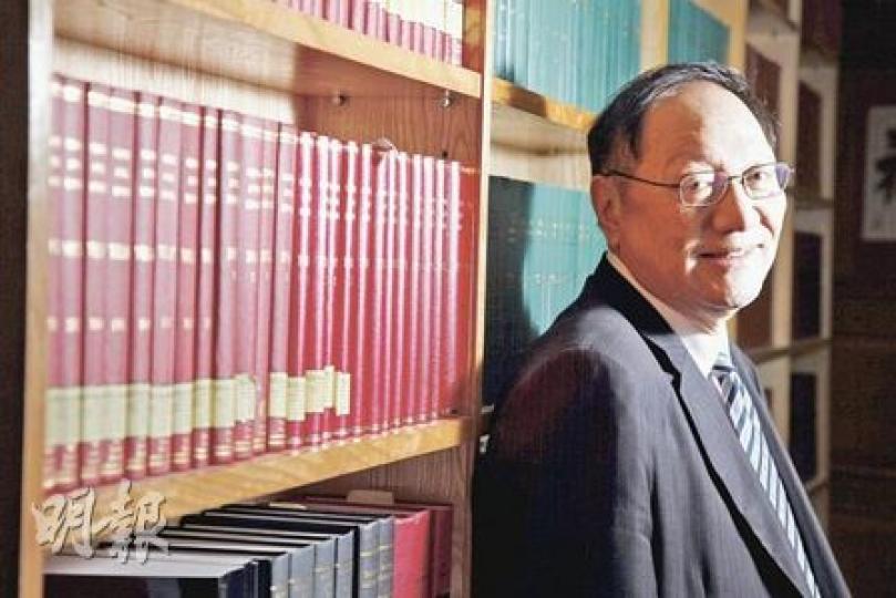 一生經歷不少苦難的查錫我,經常強調人有選擇,面對逆境,他選擇不抱怨,亦因此得到快樂。(陳智良攝) 一生經歷不少苦難的查錫我,經常強調人有選擇,面對逆境,他選擇不抱怨,亦因此得到快樂。(陳智良攝)