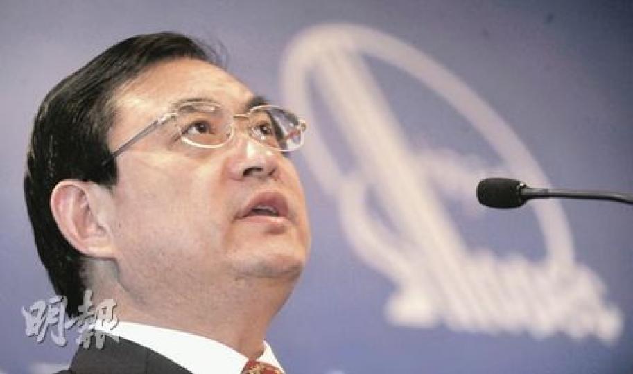 中石化總裁王天普預計,今年原油價格會企於每桶100美元以上。(佘俊亮攝) 中石化總裁王天普預計,今年原油價格會企於每桶100美元以上。(佘俊亮攝)