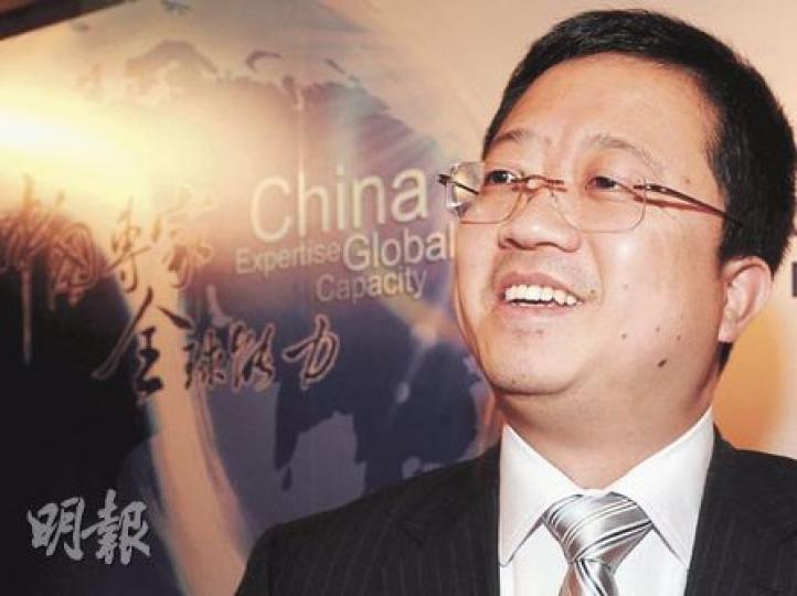 梁信軍稱,復星長遠仍看好內地房地產市場,調控對於大型房企反而是機會。(劉焌陶攝) 梁信軍稱,復星長遠仍看好內地房地產市場,調控對於大型房企反而是機會。(劉焌陶攝)