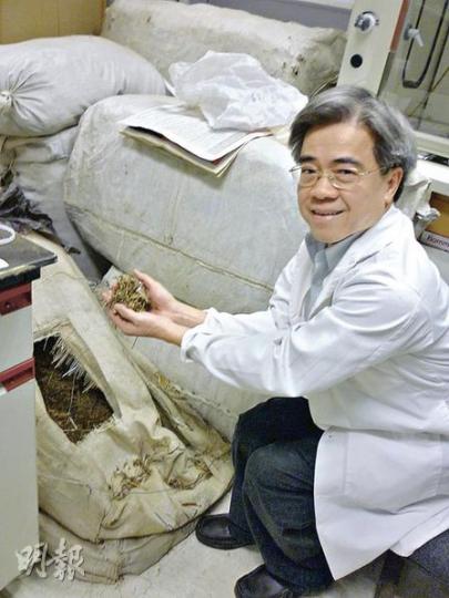 中文大學生命科學學院何永成教授(談誦言攝) 中文大學生命科學學院何永成教授(談誦言攝)