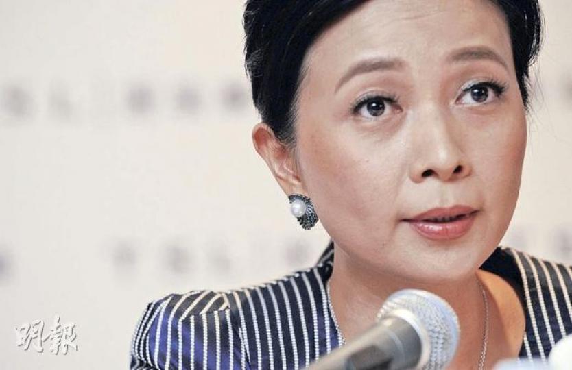 謝邱安儀表示,香港3月至4月同店銷售有增長,單在五一黃金周三日假期銷售額已有60%增長,而內地則增30%。(何家達攝) 謝邱安儀表示,香港3月至4月同店銷售有增長,單在五一黃金周三日假期銷售額已有60%增長,而內地則增30%。(何家達攝)