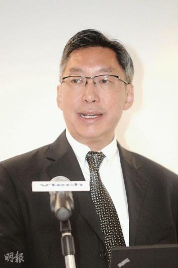偉易達主席黃子欣指出,會透過加價和控制成本,提升公司盈利。(陳淑安攝) 偉易達主席黃子欣指出,會透過加價和控制成本,提升公司盈利。(陳淑安攝)