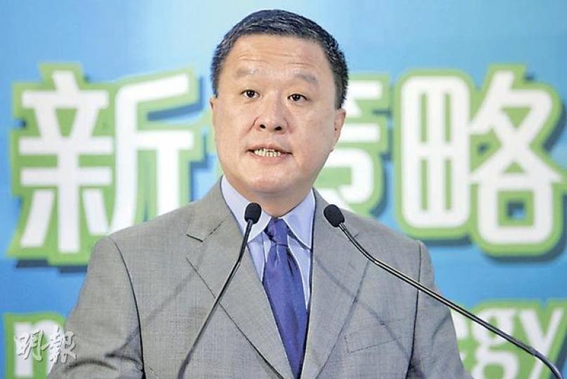 市建局主席張震遠（圖）表示，為回應市民上車訴求，局方未來5年會推出3400個單位，其中一半的實用面積在500呎以下。（郭慶輝攝）
