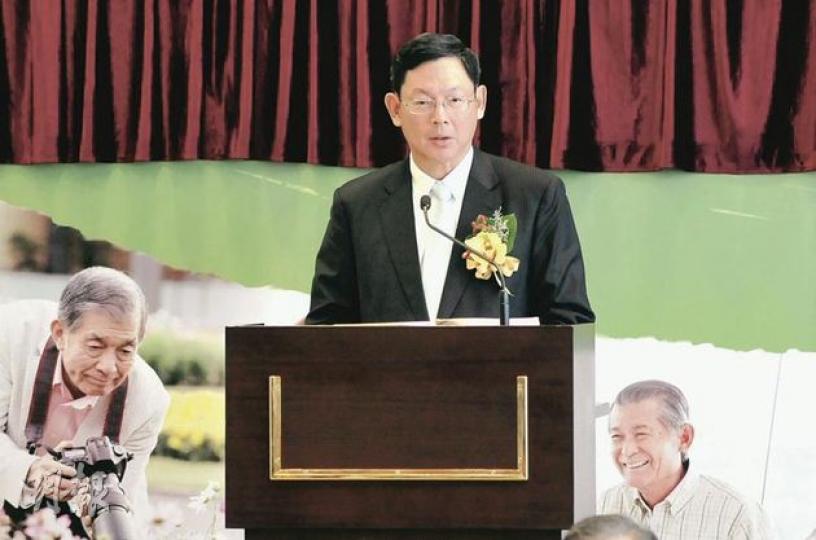 兼任按證副主席的金管局總裁陳德霖表示,年金一定,便不會因利息上升或樓價下跌而扣減。(葉漢華攝) 兼任按證副主席的金管局總裁陳德霖表示,年金一定,便不會因利息上升或樓價下跌而扣減。(葉漢華攝)