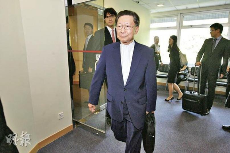 港大醫學院前院長林兆鑫侵吞私家症診金及港大捐款400萬元被判囚,昨被醫委會紀律聆訊裁定罪行嚴重,罰停牌9個月。(郭慶輝攝) 港大醫學院前院長林兆鑫侵吞私家症診金及港大捐款400萬元被判囚,昨被醫委會紀律聆訊裁定罪行嚴重,罰停牌9個月。(郭慶輝攝)
