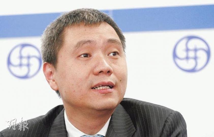林涌表示，對內地政府放行小QFII感樂觀。（林振東攝）