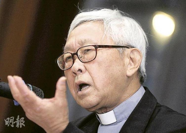 天主教樞機陳日君形容政府建議推行的國民教育是「溫水煮蛙」,強調愛國不等於愛黨及政權,警告若向下一代灌輸錯誤及極端的國民意識會很危險。(余俊亮攝) 天主教樞機陳日君形容政府建議推行的國民教育是「溫水煮蛙」,強調愛國不等於愛黨及政權,警告若向下一代灌輸錯誤及極端的國民意識會很危險。(余俊亮攝)