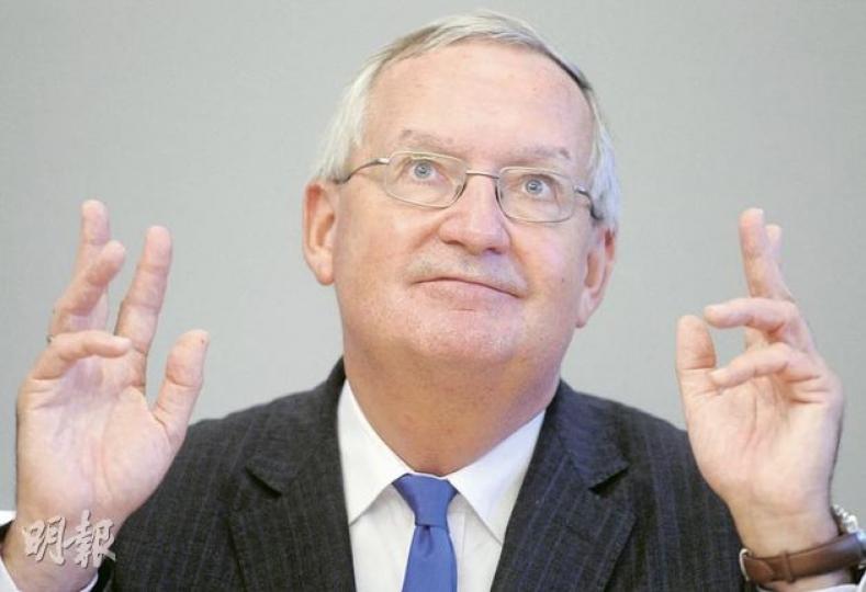 法國總統前經濟顧問、法國外貿銀行首席經濟學家Patrick Artus表示,人人都知道希臘一定會違約。(尹錦恩攝) 法國總統前經濟顧問、法國外貿銀行首席經濟學家Patrick Artus表示,人人都知道希臘一定會違約。(尹錦恩攝)