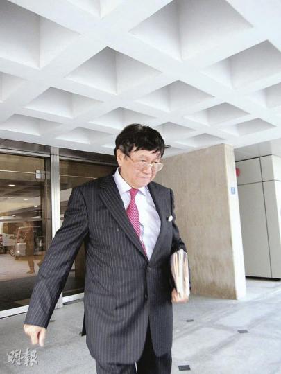超級富豪李德義被兒子李建勤指摘是「不合理的人」之一。(黃景怡攝) 超級富豪李德義被兒子李建勤指摘是「不合理的人」之一。(黃景怡攝)