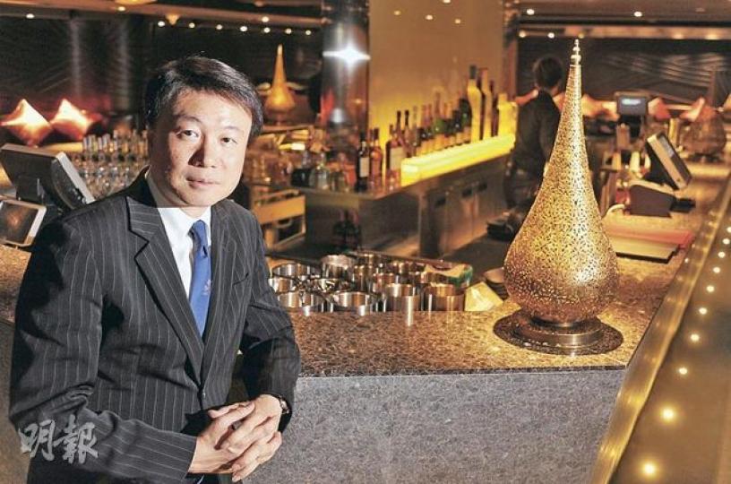 羅傑承(圖)表示,雖然市場看淡明年經濟,但由於Red MR目標客戶為中產及旅客,相信他們不會減少消費。(劉焌陶攝) 羅傑承(圖)表示,雖然市場看淡明年經濟,但由於Red MR目標客戶為中產及旅客,相信他們不會減少消費。(劉焌陶攝)