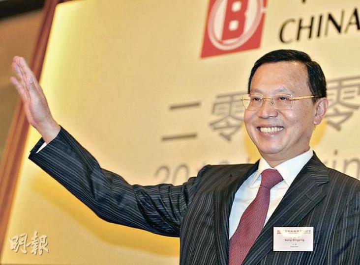 中國海外宣稱已經完成全年銷售目標97.6%,圖為中海外董事長孔慶平。 (劉焌陶攝) 中國海外宣稱已經完成全年銷售目標97.6%,圖為中海外董事長孔慶平。 (劉焌陶攝)