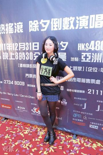 蔡穎恩與舊愛Tom（下圖中）碰面顯得尷尬。（攝影：娛樂組）（攝影：娛樂組）