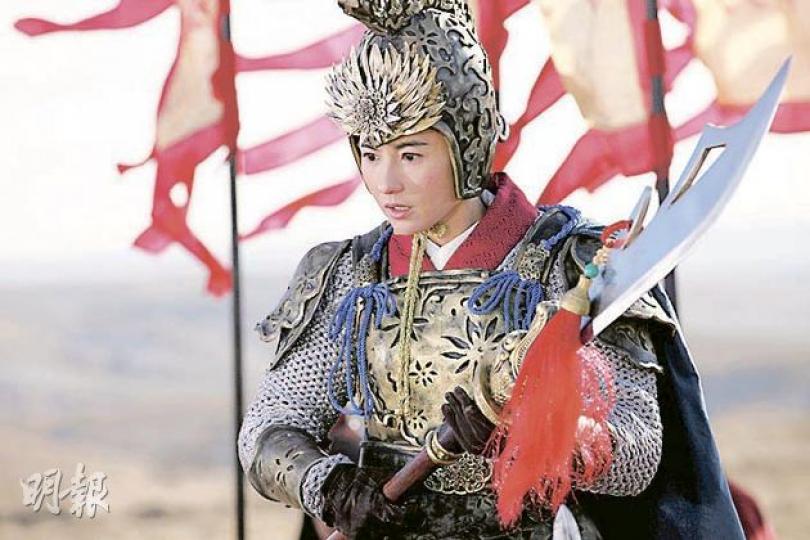 張栢芝主演的《楊門女將之軍令如山》昨日首天在香港上映，未知票房成績如何？（攝影﹕娛樂組）