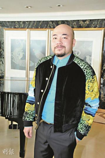 黃偉文表示Kelly要看情况才決定是否上台唱歌。（攝影/記者：林祖傑）