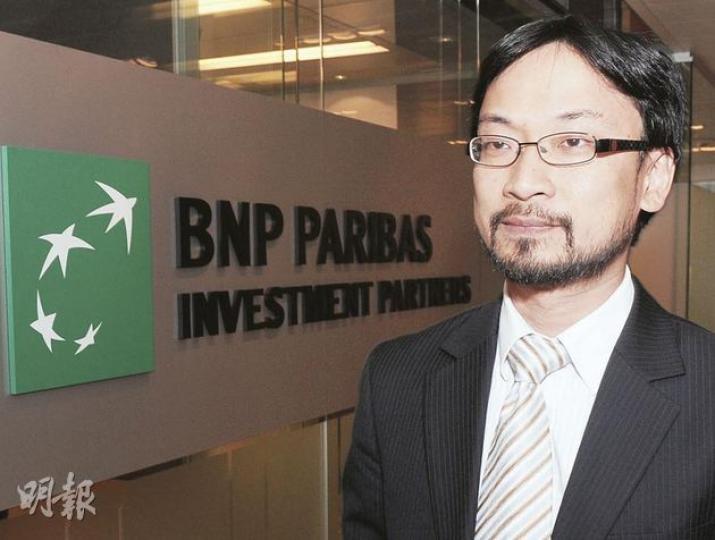 法巴亞太區股票投資主管鄺樂天預料,港股短期仍會波動,但未來數月有望見底反彈。(劉焌陶攝) 法巴亞太區股票投資主管鄺樂天預料,港股短期仍會波動,但未來數月有望見底反彈。(劉焌陶攝)
