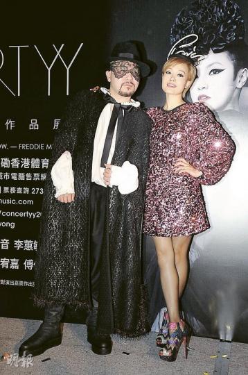 容祖兒義不容辭擔任黃偉文作品展嘉賓。（攝影：黃梓烜）