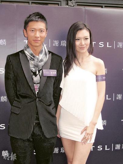 高鈞賢昨日與緋聞女友葉翠翠以情侶檔出席活動，酬勞當然可觀。（攝影/記者：柯美）