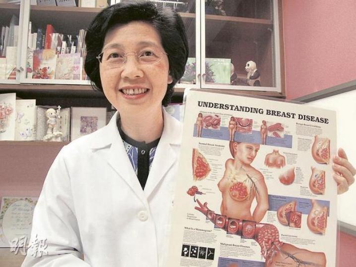 香港乳癌基金會創會主席張淑儀建議,40歲或以上女性應每兩年做一次乳房X光造影檢查。(余卓善攝) 香港乳癌基金會創會主席張淑儀建議,40歲或以上女性應每兩年做一次乳房X光造影檢查。(余卓善攝)