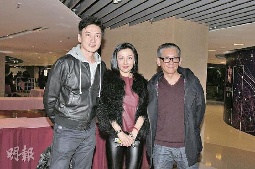 近藤真彥演唱會吸引不少圈中人捧場，包括胡渭康及甄楚倩也是觀眾之一。（攝影：劉一立）