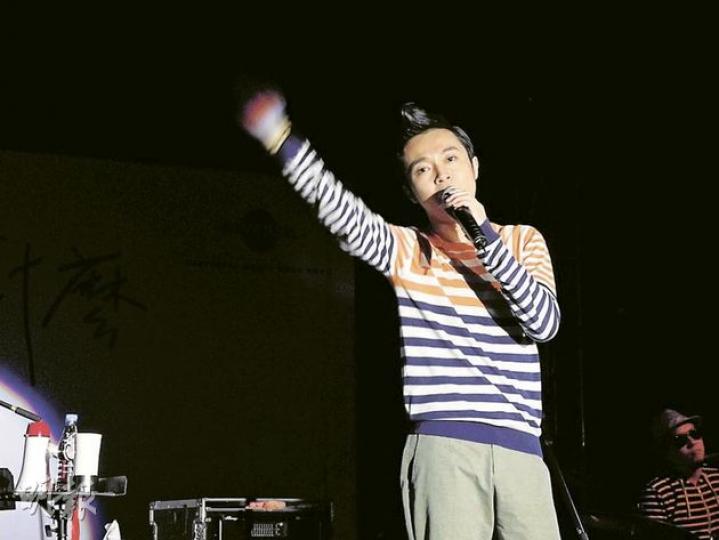 蘇打綠主音青峰想在香港舉行演唱會。（攝影/記者：魏人）