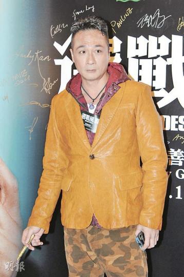 吳鎮宇放假陪伴3歲的兒子。（攝影：鍾偉茵）