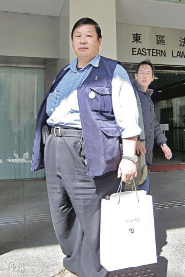俞志麟早前曾向記者表示，他在巴士上為一名被老翁非禮的女子「出頭」，才與對方爭執。然而昨日庭上宣讀的案情中，並無提及非禮事件。（林綺琪攝）
