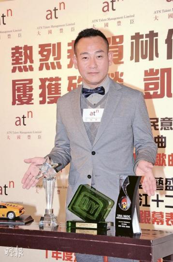 林保怡離開無綫後，事業一帆風順，但他從沒想過是否後悔走得太遲。（攝影：梁迺楠）