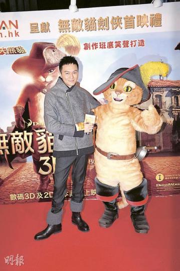 張智霖重投樂壇之後工作不斷，就連配音也見其蹤影。（攝影/記者：劉一立）