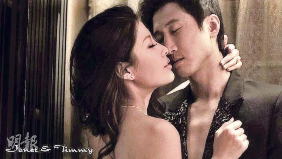 洪天明與周家蔚一臉甜蜜,幸福滿瀉。(攝影﹕娛樂組) 洪天明與周家蔚一臉甜蜜,幸福滿瀉。(攝影﹕娛樂組)