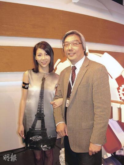 杜之克與黃婉曼宣傳now的新節目《撳快錢》。(攝影/記者:柯美) 杜之克與黃婉曼宣傳now的新節目《撳快錢》。(攝影/記者:柯美)