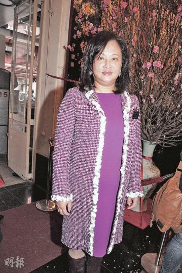 三太陳婉珍強調女兒何超雲與男友陳山聰一向財政獨立,她也不會過問二人的計劃。(攝影:梁迺楠) 三太陳婉珍強調女兒何超雲與男友陳山聰一向財政獨立,她也不會過問二人的計劃。(攝影:梁迺楠)