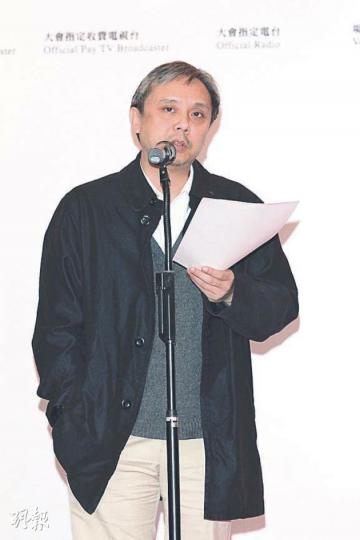 陳嘉上希望金像獎頒獎禮能自負盈虧。 (攝影﹕娛樂組) 陳嘉上希望金像獎頒獎禮能自負盈虧。 (攝影﹕娛樂組)