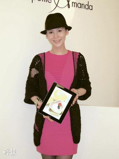 Amanda S.對於其甜品大受歡迎感欣慰。(攝影/記者:林蘊兒) Amanda S.對於其甜品大受歡迎感欣慰。(攝影/記者:林蘊兒)