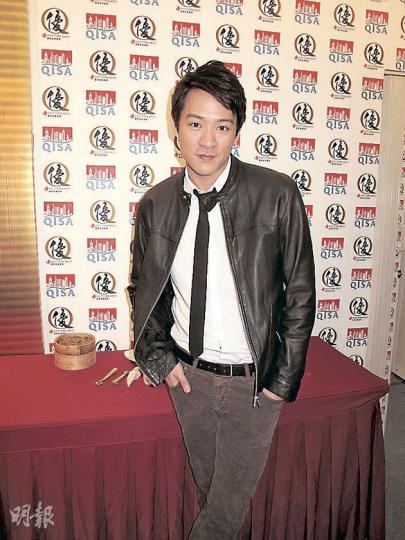 陳智燊將與唐詩詠演出接吻戲。(攝影/記者:柯美)
陳智燊將與唐詩詠演出接吻戲。(攝影/記者:柯美)