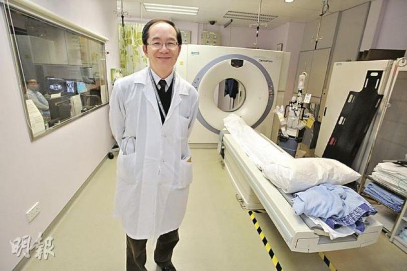 醫管局中風治療服務中央委員會主席李頌基醫生（圖）建議局方在急症醫院增加中風護士，負責統籌中風治療流程，緊密監控中風病人的變化。（尹錦恩攝） （明報製圖）