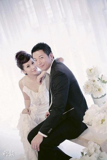文頌嫻婚後努力為夫婿Jason 傳宗接代。(微博圖片) 文頌嫻婚後努力為夫婿Jason 傳宗接代。(微博圖片)