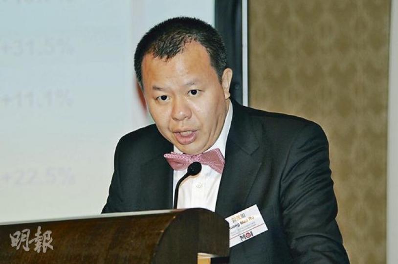 茂業董事長黃茂如表示,今年1至2月份同店銷售錄得高單位數增長。(陳淑安攝) 茂業董事長黃茂如表示,今年1至2月份同店銷售錄得高單位數增長。(陳淑安攝)