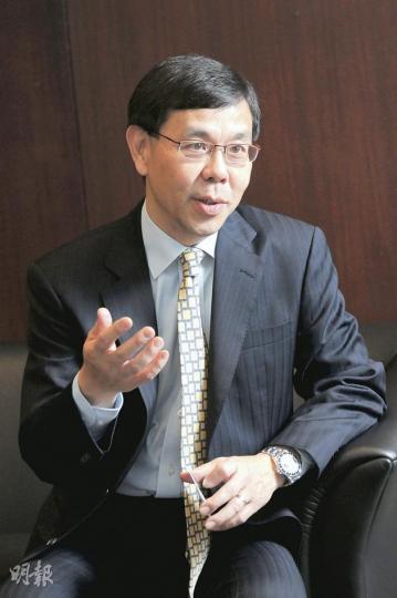 財資市場公會行政總裁張泰強表示,更多銀行公布人民幣同業拆息利率,可增加本港人民幣拆借市場的深度。(陳淑安攝) 財資市場公會行政總裁張泰強表示,更多銀行公布人民幣同業拆息利率,可增加本港人民幣拆借市場的深度。(陳淑安攝)