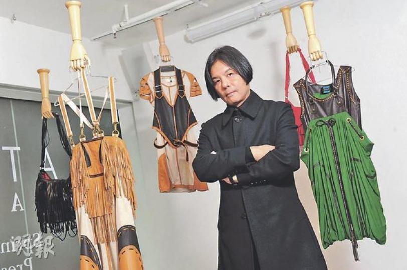 日本設計師田山淳朗重質不重量,強調作品有品味、細膩、不隨波逐流,別具一格。(攝影﹕黃梓烜) 日本設計師田山淳朗重質不重量,強調作品有品味、細膩、不隨波逐流,別具一格。(攝影﹕黃梓烜)