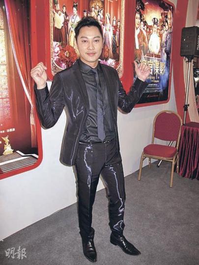 譚耀文自爆無綫與王維基都有找他拍劇。(攝影/記者﹕柯美) 譚耀文自爆無綫與王維基都有找他拍劇。(攝影/記者﹕柯美)