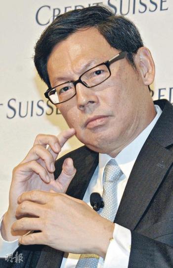 金管局總裁陳德霖(圖)表示,香港要留意新一輪樓市泡沫風險。(劉焌陶攝) 金管局總裁陳德霖(圖)表示,香港要留意新一輪樓市泡沫風險。(劉焌陶攝)