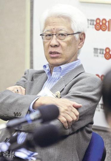 房協主席楊家聲昨日在商台節目中表示,在市區興建公屋的做法可取。(余俊亮攝) 房協主席楊家聲昨日在商台節目中表示,在市區興建公屋的做法可取。(余俊亮攝)