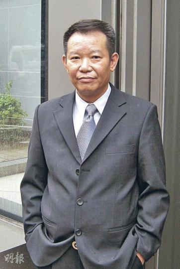觀塘區議員馮錦源涉嫌拳擊街坊被控，受審期間獲准保釋。（林景輝攝）