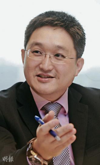 盧瑞斌（圖）預期，亞洲國家的GDP增長率將於今年下半年見底回升。（劉焌陶攝）