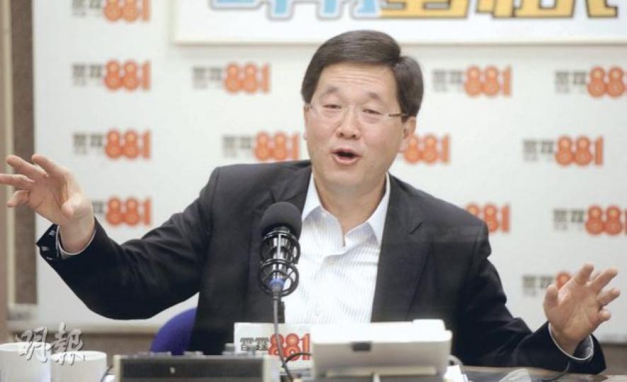政務司長林瑞麟昨表示,今屆任滿後將不再留任,又聲稱早於獲任命政務司長時,已立心只做9個月。(尹錦恩攝) 政務司長林瑞麟昨表示,今屆任滿後將不再留任,又聲稱早於獲任命政務司長時,已立心只做9個月。(尹錦恩攝)
