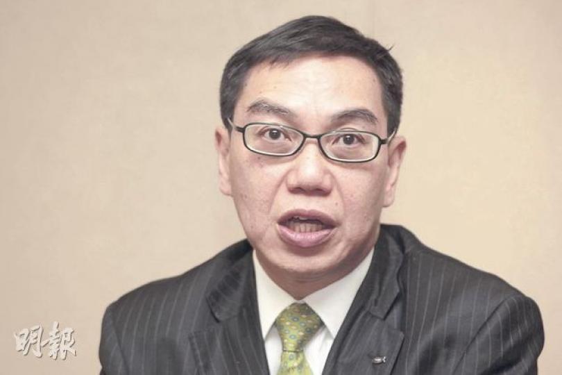 創興財務及資金管理處總經理陳凱傑表示,該行對賣盤持開放態度,但目前會專注為股東爭取回報。(郭慶輝攝) 創興財務及資金管理處總經理陳凱傑表示,該行對賣盤持開放態度,但目前會專注為股東爭取回報。(郭慶輝攝)